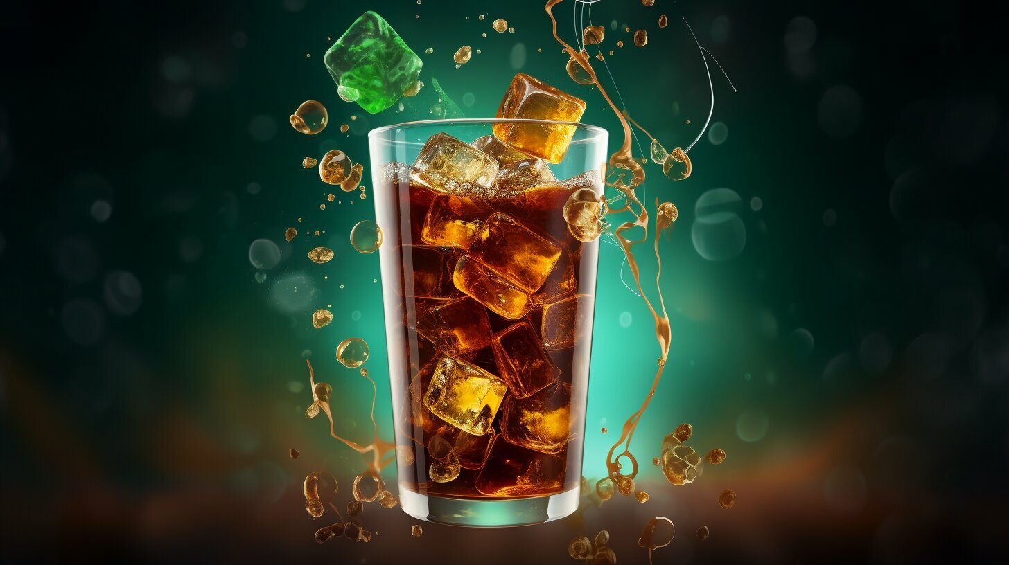 caffeine content in brisk iced tea