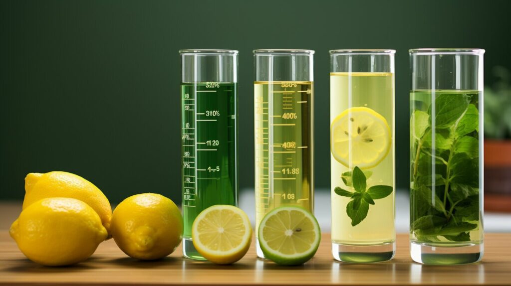 green tea acidity levels