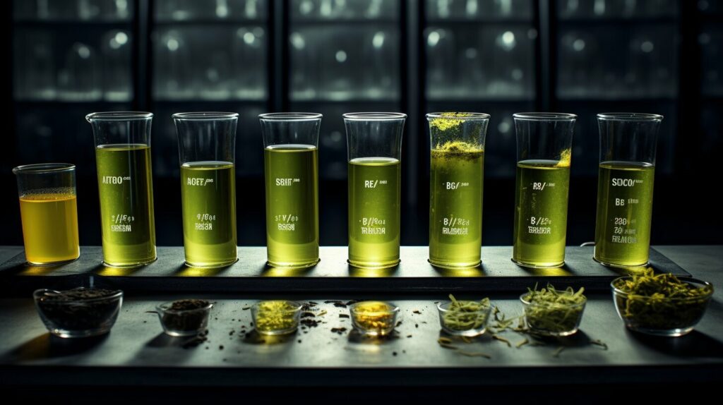 green tea acidity levels