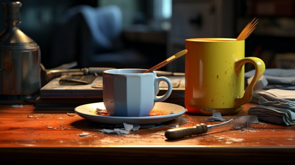 how to prevent tea stains in cups