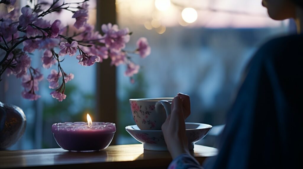 seven blossoms tea for sleep and stress
