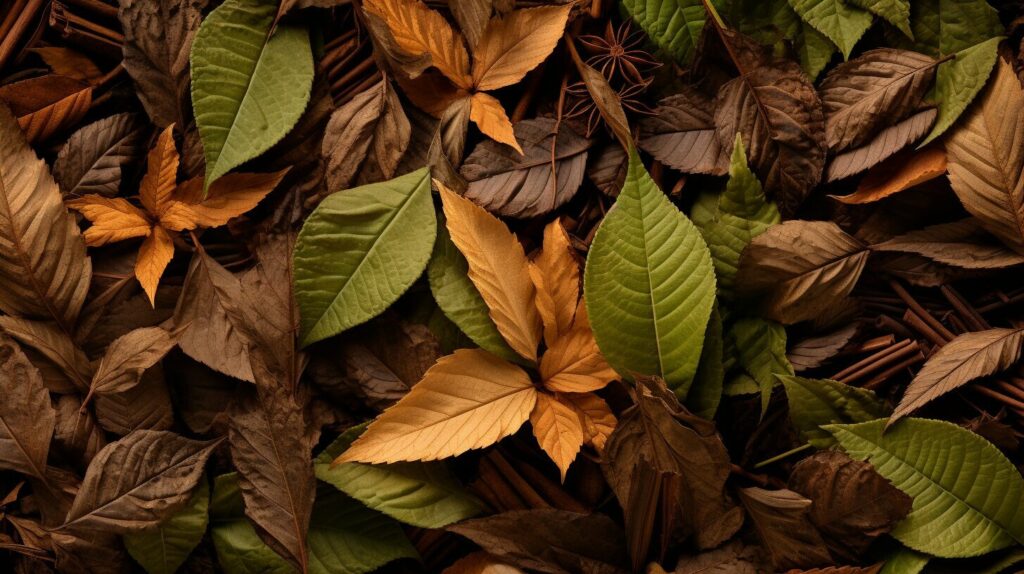 strong tea leaves