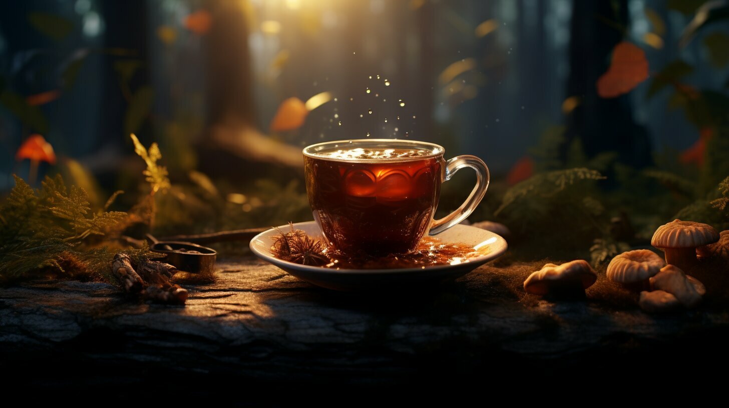 what does chaga tea taste like