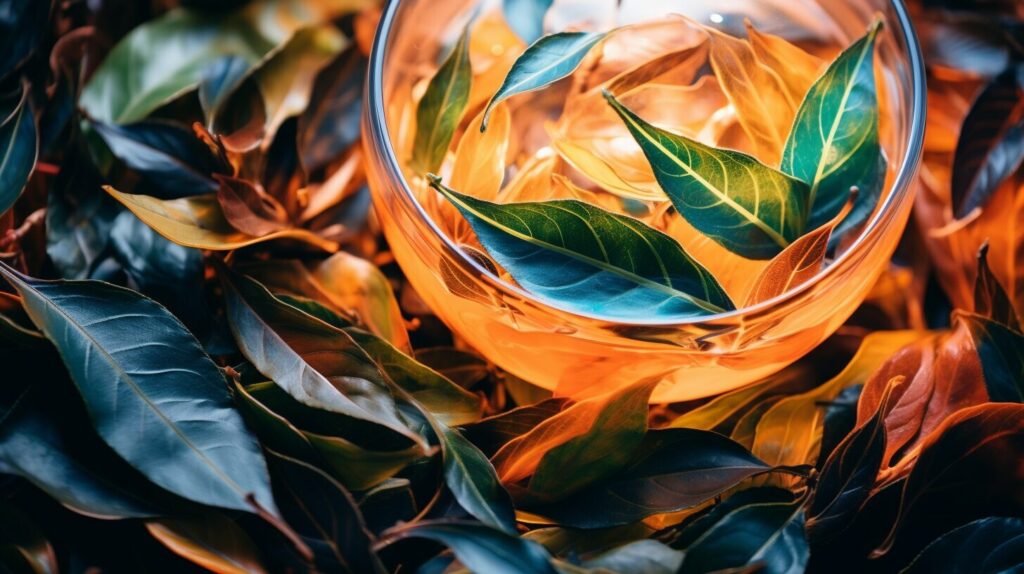 oolong tea leaves
